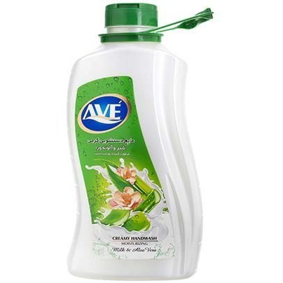 مایع دستشویی AVE کرمی ویتامین و آلوئه ورا با شیر و آلوئه ورا 2000 میلی لیتر