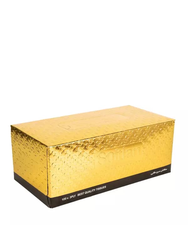 دستمال کاغذی سافتلن طلایی 300 بزرگ